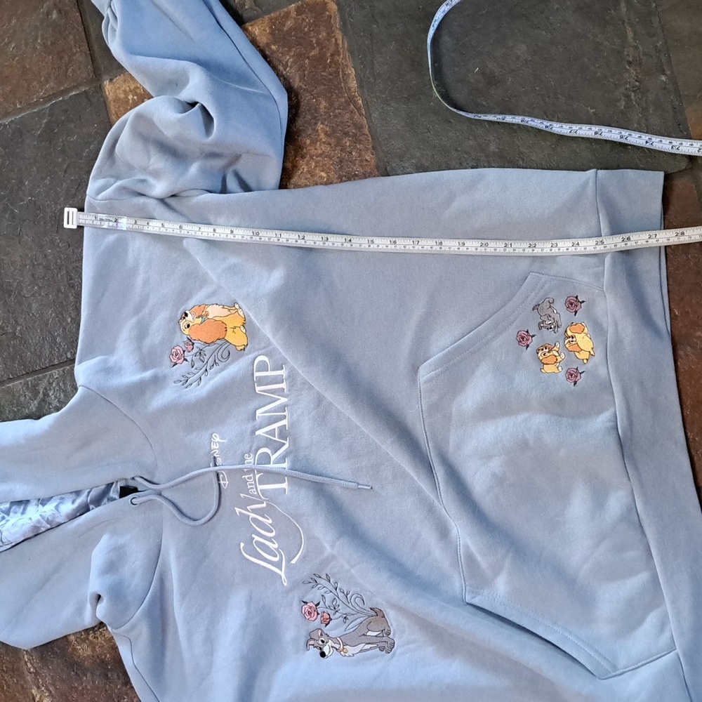 Disney Blue Lady and the Tramp Women's Hoodie - Picture 12 of 16